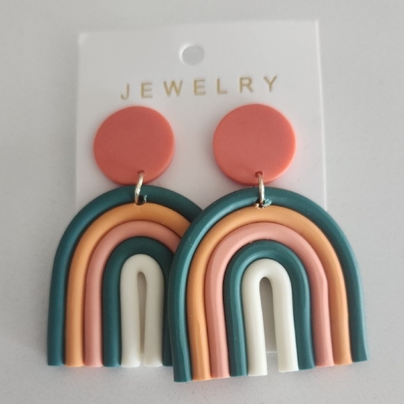 Accessories - Colorful Rainbow Earrings